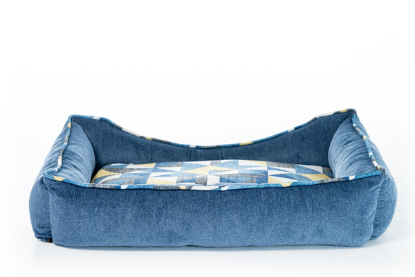 Orthopedic Dog Bed with Lounge Bolster